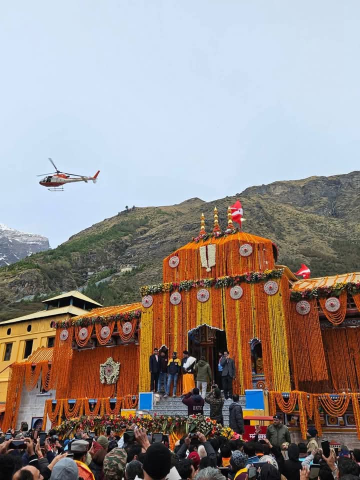 badrinath dham kapaat open