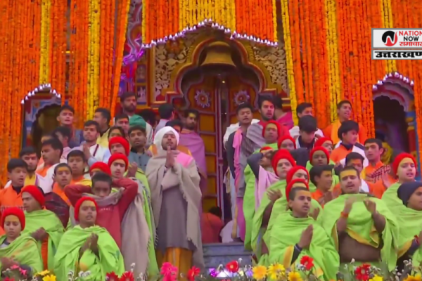जय बदरी विशाल: विधि-विधान से खुले बदरीनाथ धाम के कपाट, हजारों श्रद्धालु बने साक्षी- CHARDHAM YATRA 2025 badrinath dham