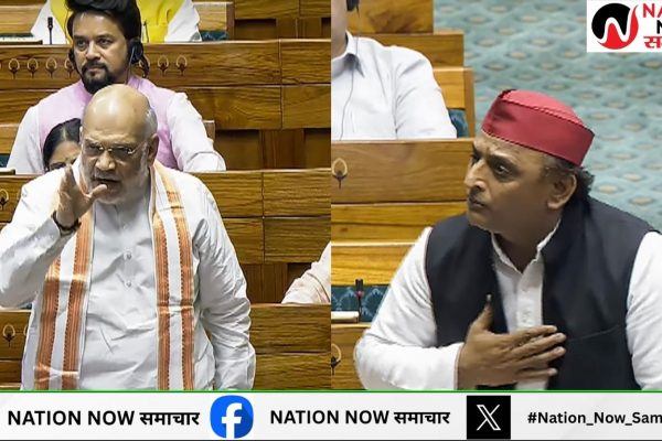 संसद में भिड़े अमित शाह और अखिलेश यादव, दोनों नेताओं के बीच तीखी बहस