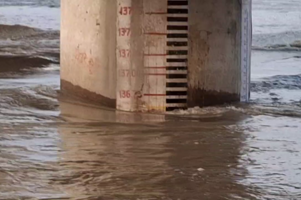 Ganga water level Farrukhabad
