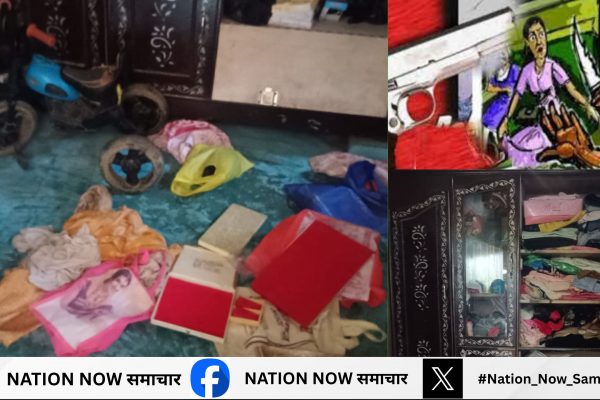 पीलीभीत के फर्नीचर व्यापारी के घर घुसे नकाबपोश डकैत, गन पॉइंट पर जेवर-नकदी लूटकर मासूम बच्चे को मारने की धमकी देकर भागे।