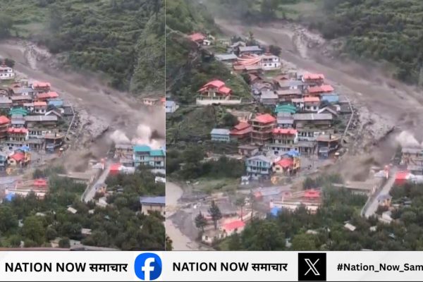 उत्तरकाशी के धराली गांव में बादल फटा, अब तक 4 लोगों की मौत