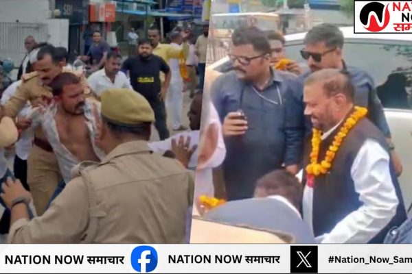 रायबरेली में स्वामी प्रसाद मौर्य को जड़ा थप्पड़