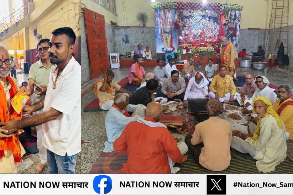 बिधूना में एक माह से चल रहे अखंड रामायण पाठ का रक्षाबंधन के दिन हुआ भव्य समापन बिधूना में एक माह से चल रहे अखंड रामायण पाठ का रक्षाबंधन के दिन हुआ भव्य समापन