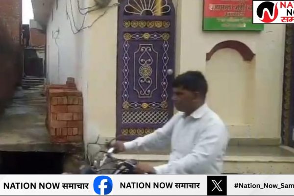 बरेली ब्रेकिंग: नगर पालिका अध्यक्ष पर नाले पर अवैध कब्जे का गंभीर आरोप, मोहल्ला बना ‘खुला सीवर’