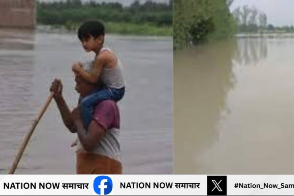Flood havoc continues in Moradabad: 5 feet of water in the city, dozens of villages submerged, farmers' crops destroyed
