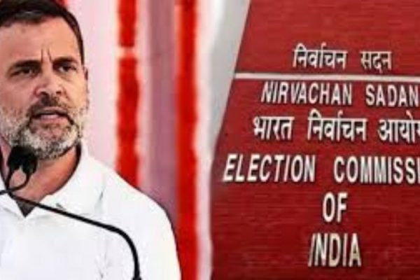 राहुल गांधी की चुनाव अधिकारियों को धमकी
