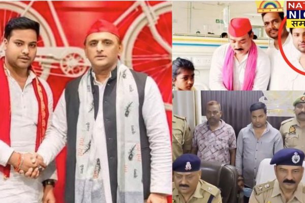 कानपुर देहात: चोरी गैंग का भंडाफोड़, सपा नेता निखिल गौतम गिरफ्तार
