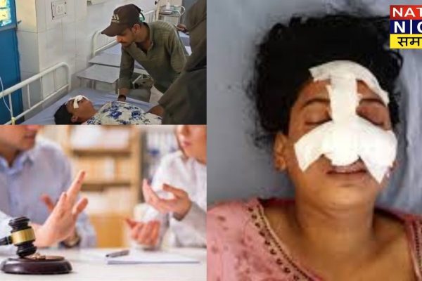 मुरादाबाद: पति ने तलाक के बाद पत्नी का नाक-होंठ काटे, आरोपी फरार मुरादाबाद: पति ने पत्नी की नाक और होंठ काटे, आरोपी फरार – पीड़िता का इलाज मेरठ में जारी