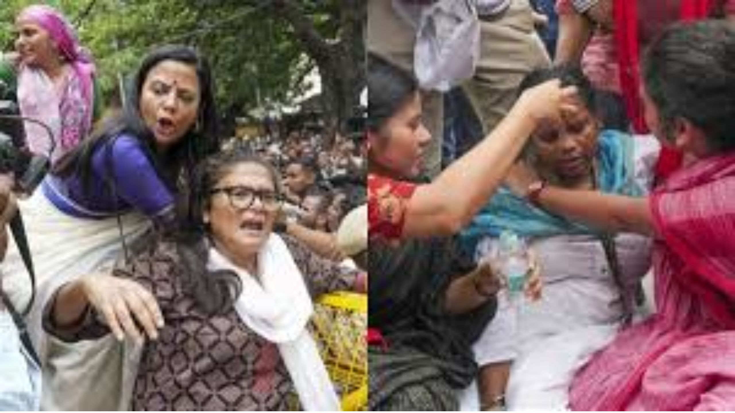 VIDEOS: बीच सड़क महुआ मोइत्रा और मिताली बेहोश, 'वोट चोरी' के खिलाफ विपक्ष का प्रदर्शन तेज