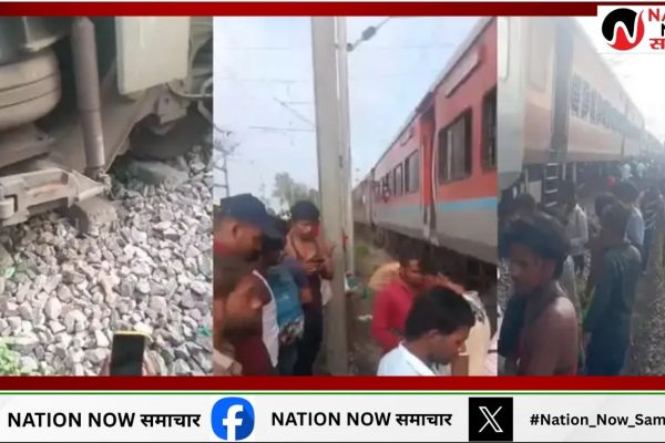 कानपुर के भाऊपुर स्टेशन के पास साबरमती एक्सप्रेस के 2 कोच पटरी से उतरे, मौके पर पहुंचे रेलवे के सीनियर अधिकारी