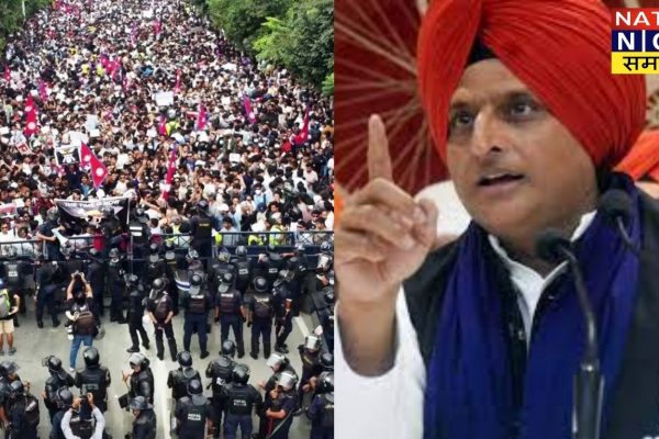 अखिलेश यादव का बयान: "नेपाल की तरह जनता यहाँ भी सड़कों पर दिखाई देगी"