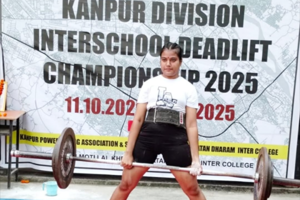 बालिका वर्ग में जिया सिंह ने जीता सम्मान, दो दिवसीय शक्ति परीक्षण प्रतियोगिता में युवा प्रतिभाओं ने दिखाई ताकत