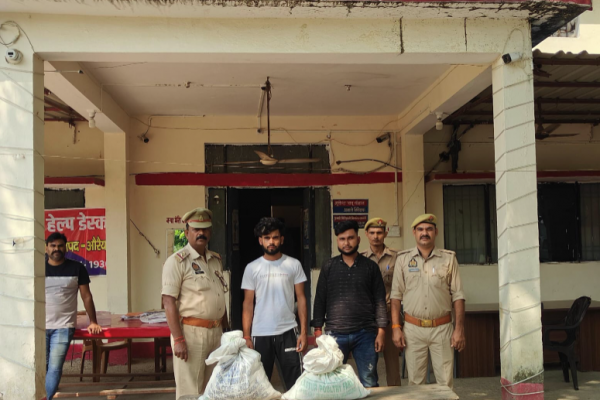 औरैया पुलिस की बड़ी कार्रवाई: बिधूना में 34 किलोग्राम अवैध विस्फोटक बरामद