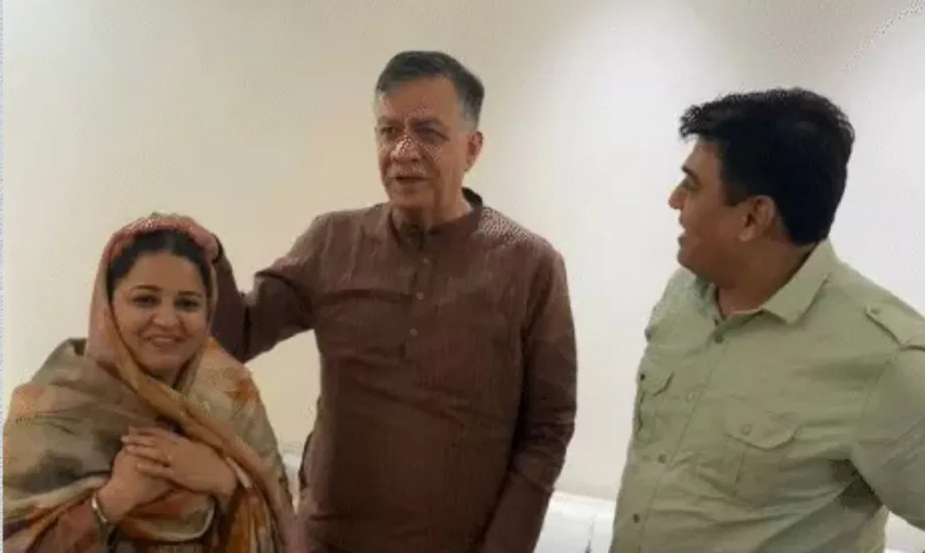 पति इरफान के साथ सपा MLA नसीम सोलंकी ने दीवाली के बाद बीजेपी नेताओं से की मुलाकात, साझा की तस्वीरें 3 image 282 2