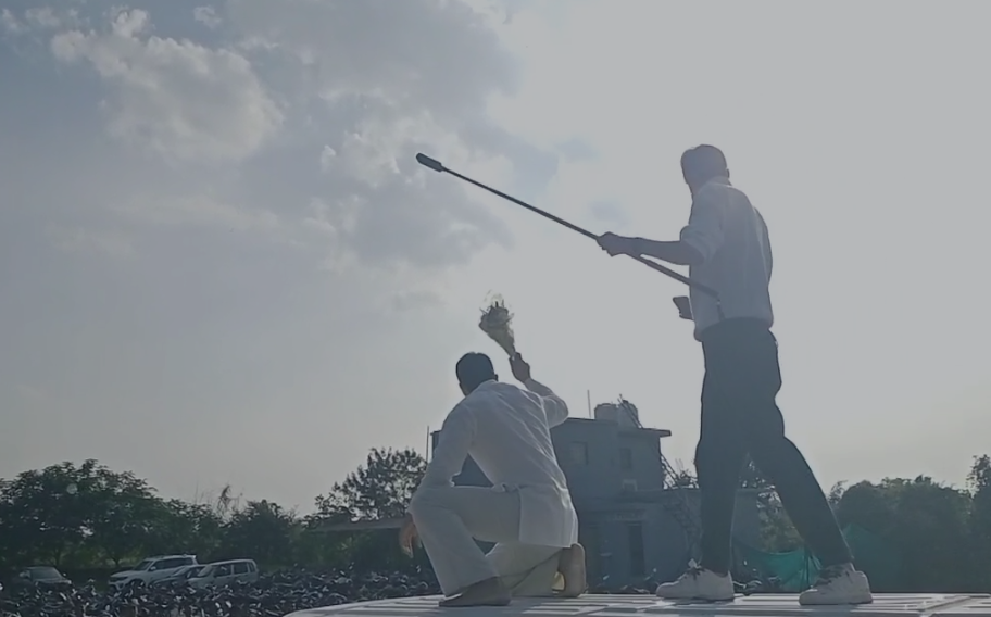 झांसी में बॉलीवुड एक्टर हर्षवर्धन राणे का जलवा