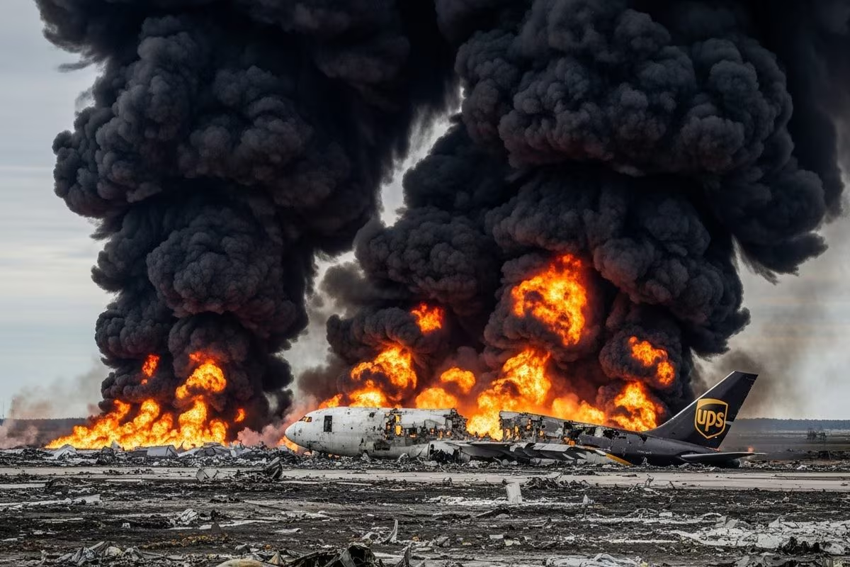 अमेरिका में बड़ा हादसा! UPS का विमान टेकऑफ़ के दौरान क्रैश, कई लोगों की मौत