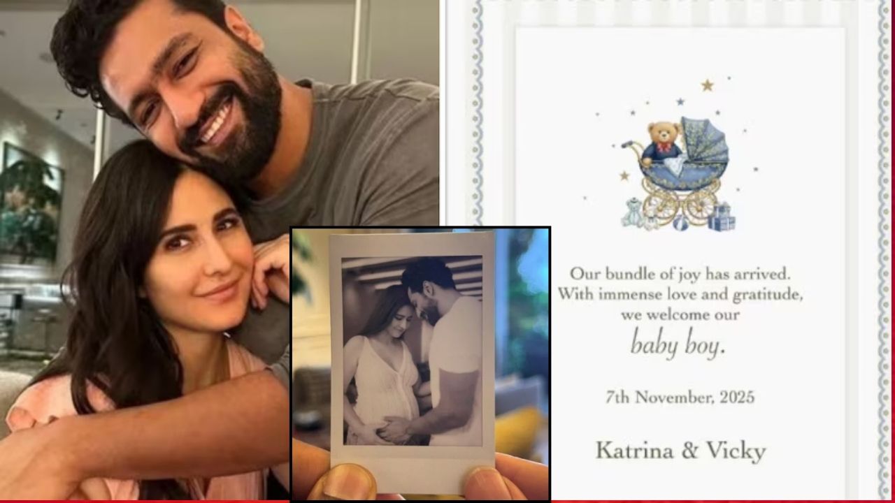 Katrina Kaif and Vicky Kaushal become parents, the birth of a son brings joy to the family.