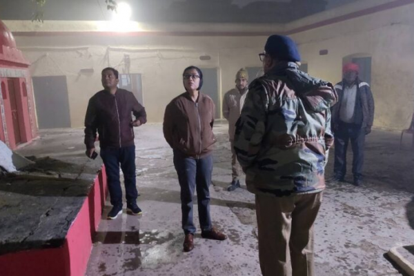 कानपुर देहात में SP श्रद्धा नरेंद्र पांडे का देर रात औचक निरीक्षण, पुलिस व्यवस्था का लिया जायज़ा