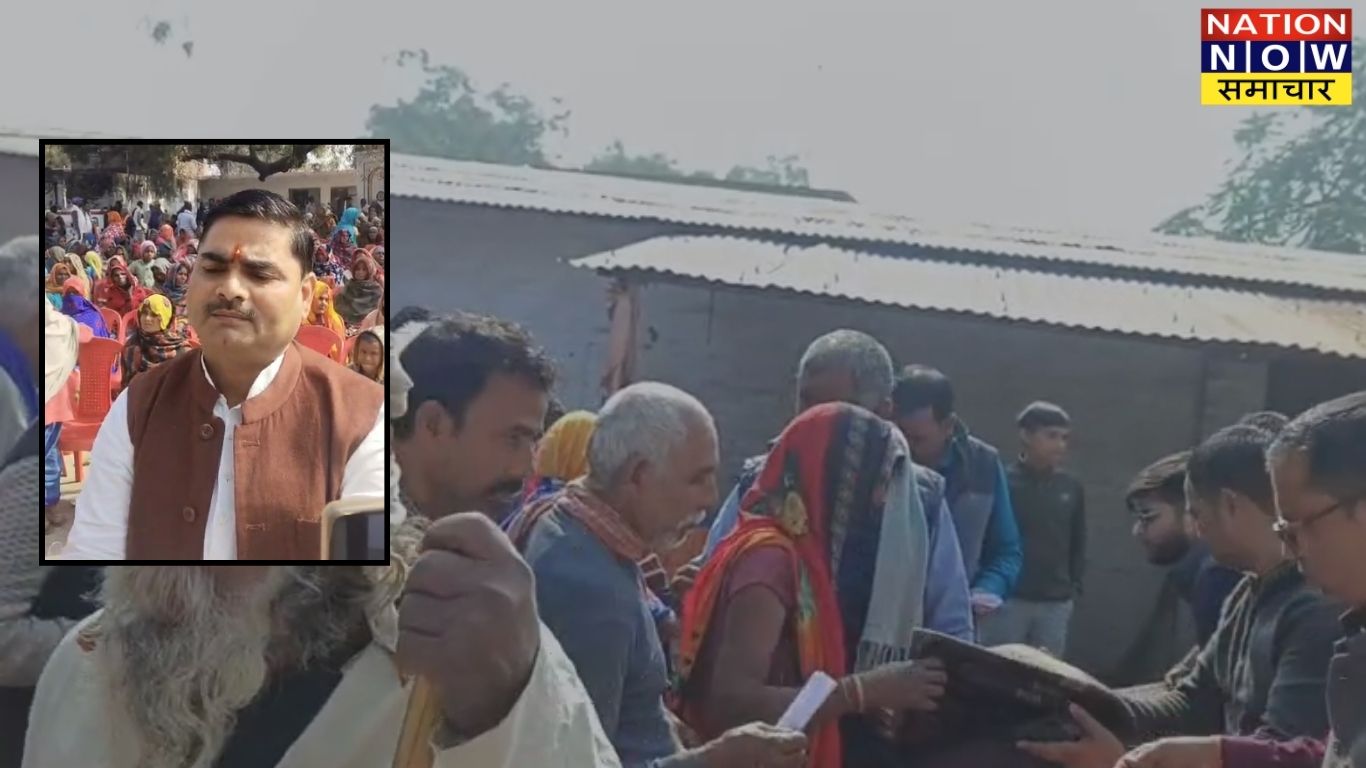 barabanki-hydergarh-rajan-singh-blanket-distribution-bhanu-singh-punyatithi