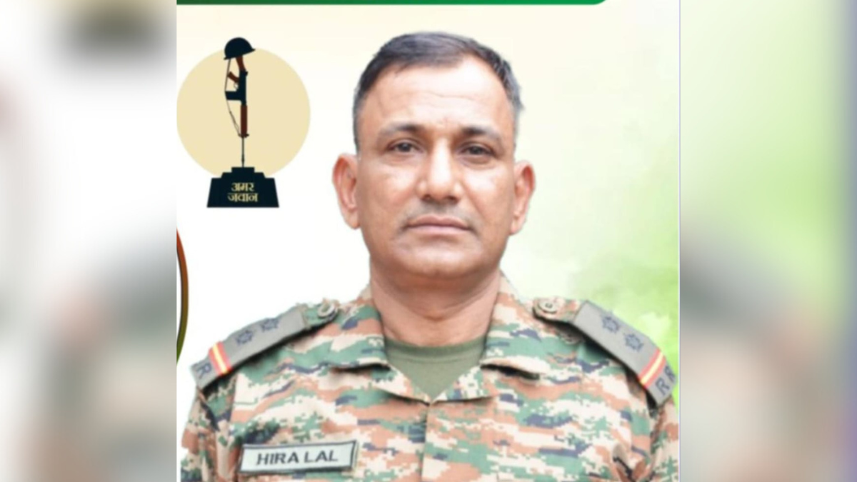 हरियाणा के सूबेदार हीरालाल कश्मीर में शहीद, देश ने खोया वीर सपूत