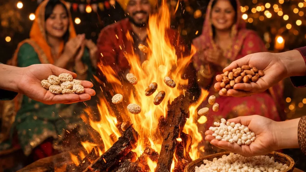 Lohri 2026: लोहड़ी पर तिल, मूंगफली और गुड़ क्यों खाते हैं? जानें साइंस 2 image 163 1