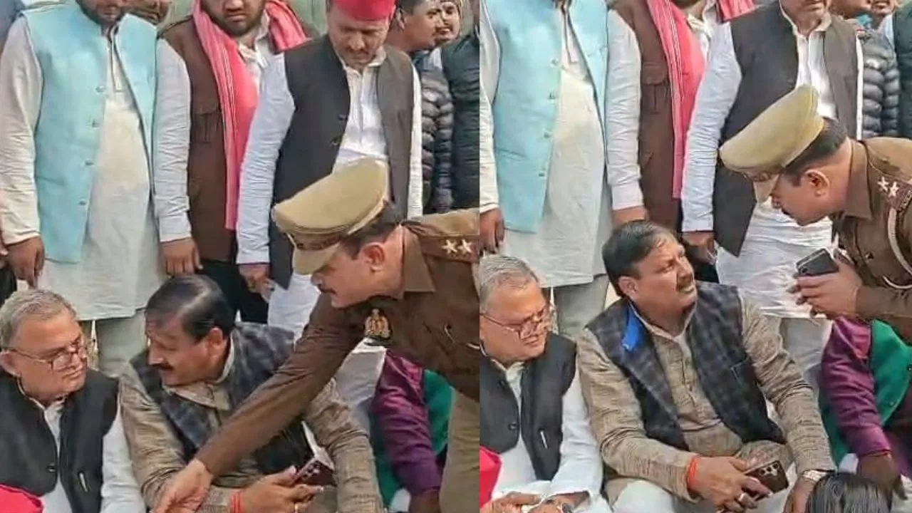 ghazipur-baliya-border-viral-video-sp-mp-inspector