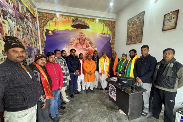 अमेठी में गौ प्रतिष्ठा संकल्प पदयात्रा की बैठक, गौमाता को राष्ट्रमाता घोषित कराने का संकल्प