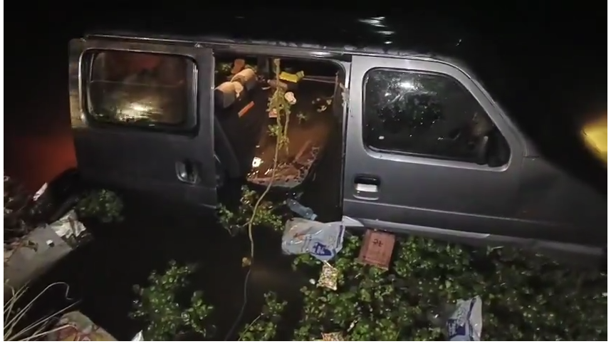 कानपुर देहात में दर्दनाक हादसा: वैरी सवाई गांव में तालाब में गिरी कार, 4 की मौत