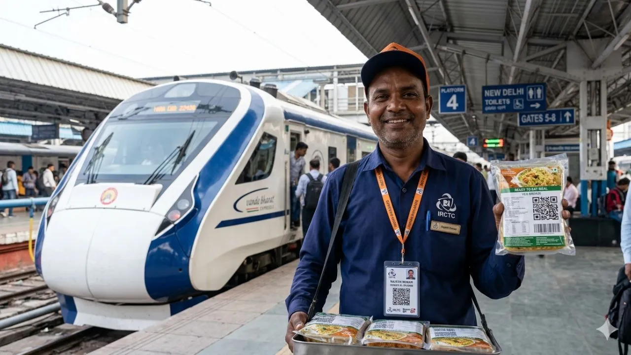 ट्रेन में अब मिलेगा सेफ खाना! IRCTC की नई QR कोड सुविधा से तुरंत चेक करें फूड की पूरी डिटेल
