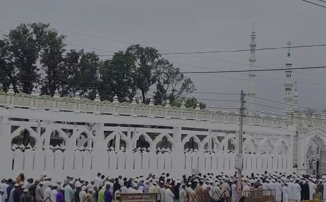 amethi-eid-namaz-rain-security-drone-updates