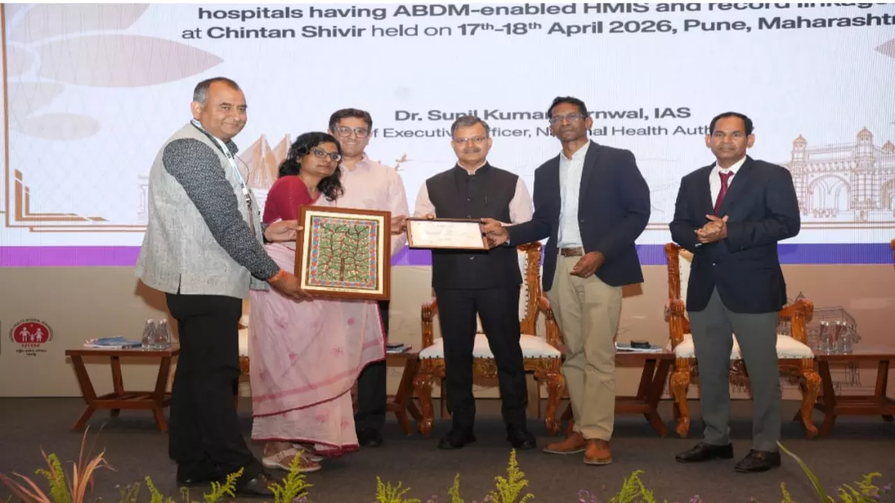 UPNEWS : आयुष्मान भारत का लाभ देने में यूपी देश में अव्वल, एनएचए ने किया सम्मानित