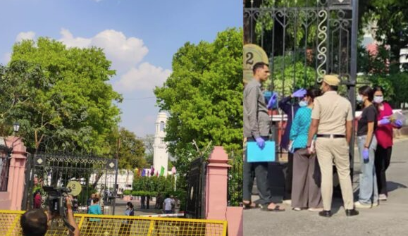 दिल्ली विधानसभा की सुरक्षा में चूक, पीलीभीत के नंबर वाली कार अंदर घुसी, गुलदस्ता रखकर फरार