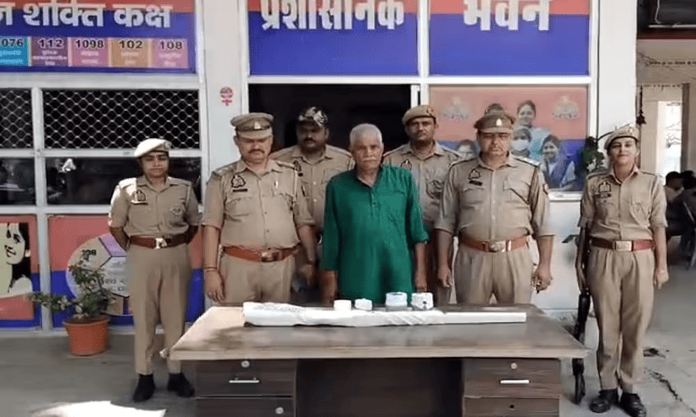 फतेहपुर के बिंदकी में बेटे और बहू को गोली मारने वाला हत्यारा पिता गिरफ्तार