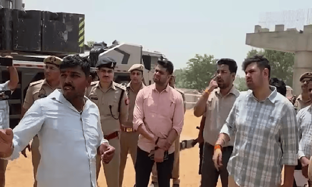 हरदोई में निर्माणाधीन पुल की बीम टूटने से कई मजदूर घायल, मचा हड़कंप