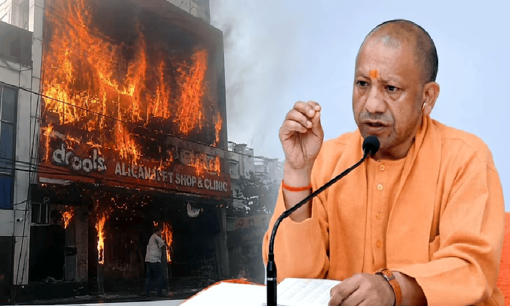 लखनऊ अग्निकांड के बाद सुरक्षा मानकों में लापरवाही बरतने वाले 18 अफसरों पर गिरी गाज