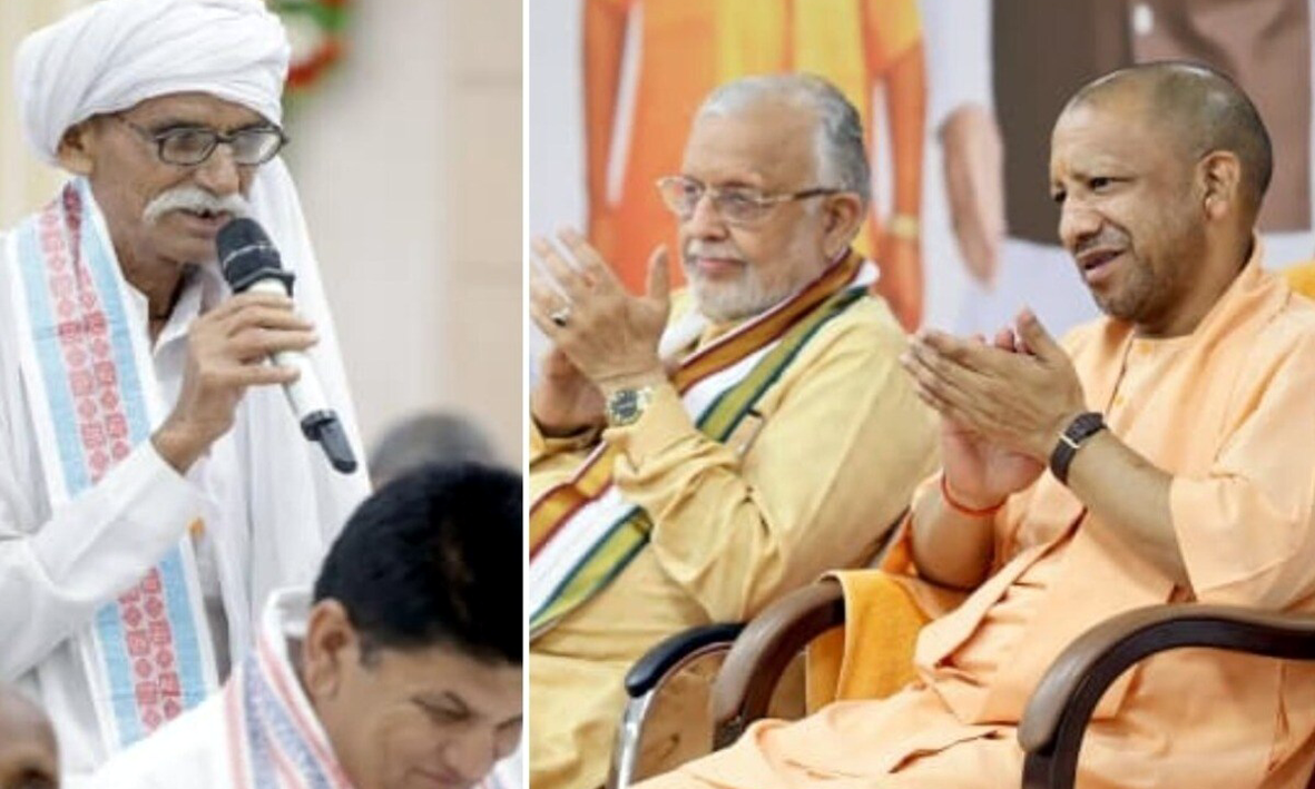 विमान में बैठकर गदगद हो गए जेवर के किसान, बोले- सपना साकार कर दिया, धन्यवाद योगी जी